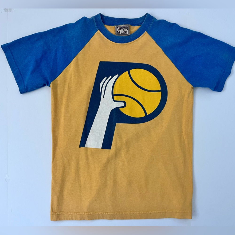 Indiana Pacers vtg hardwood classics 1967 logo women’s medium